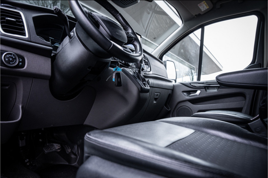 Ford Transit Custom 320 2.0 TDCI 185pk Aut. L2H1 Sport ** Dubbel Cabine ** Leer ** Trekhaak