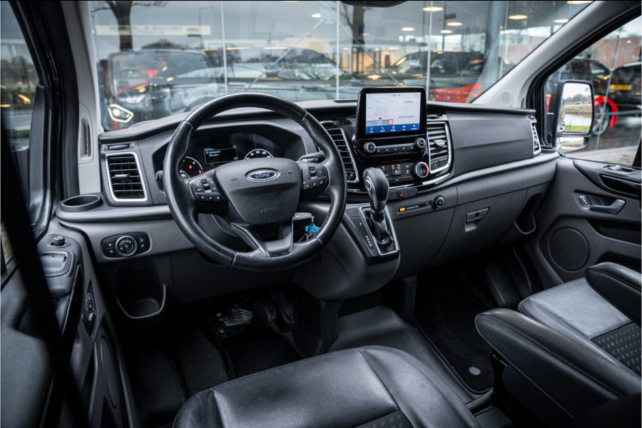 Ford Transit Custom 320 2.0 TDCI 185pk Aut. L2H1 Sport ** Dubbel Cabine ** Leer ** Trekhaak