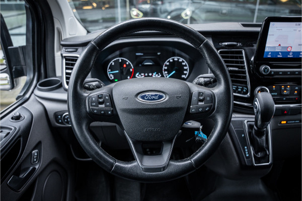 Ford Transit Custom 320 2.0 TDCI 185pk Aut. L2H1 Sport ** Dubbel Cabine ** Leer ** Trekhaak