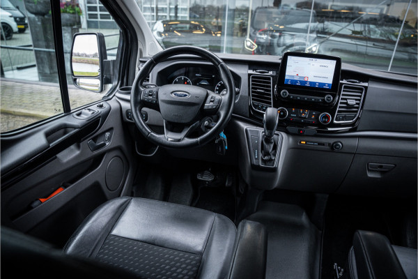 Ford Transit Custom 320 2.0 TDCI 185pk Aut. L2H1 Sport ** Dubbel Cabine ** Leer ** Trekhaak