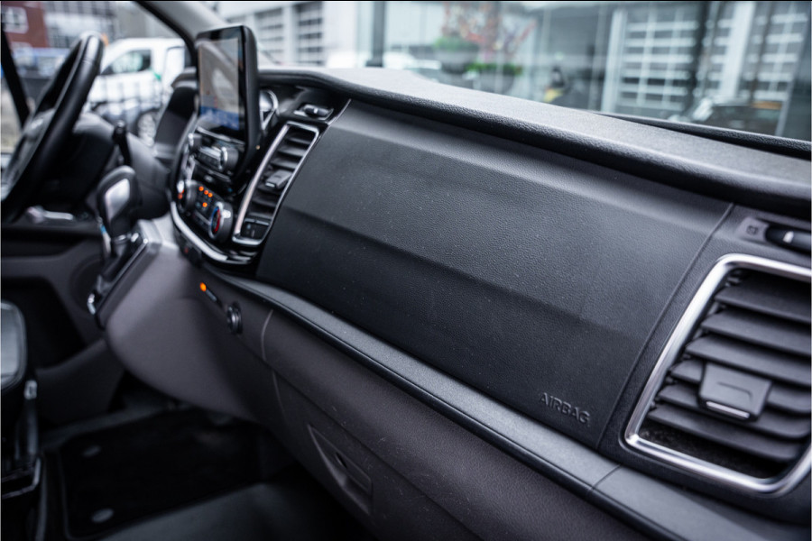 Ford Transit Custom 320 2.0 TDCI 185pk Aut. L2H1 Sport ** Dubbel Cabine ** Leer ** Trekhaak