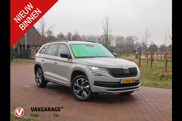 Škoda Kodiaq 1.5 TSI Sportline Business 7p. |  DSG | 7 Persoons | Trekhaak | Camera | Sfeerverlichting |