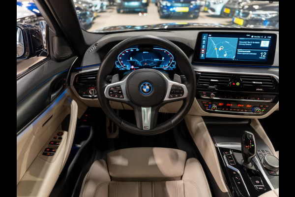 BMW 5 Serie 530e M-Pakket, Shadow Line, Laser Light, Pano, Virtual, Leder, 360 Cam, ACC, Ambiënte Light, PDC, Dealer Onderhouden