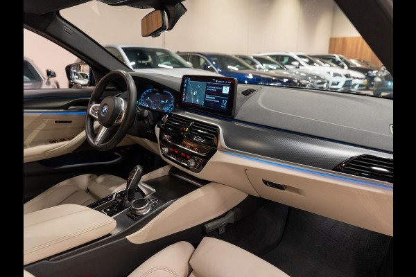 BMW 5 Serie 530e M-Pakket, Shadow Line, Laser Light, Pano, Virtual, Leder, 360 Cam, ACC, Ambiënte Light, PDC, Dealer Onderhouden