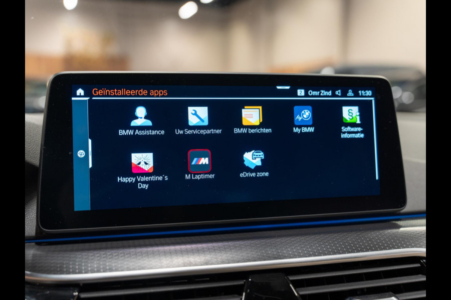 BMW 5 Serie 530e M-Pakket, Shadow Line, Laser Light, Pano, Virtual, Leder, 360 Cam, ACC, Ambiënte Light, PDC, Dealer Onderhouden