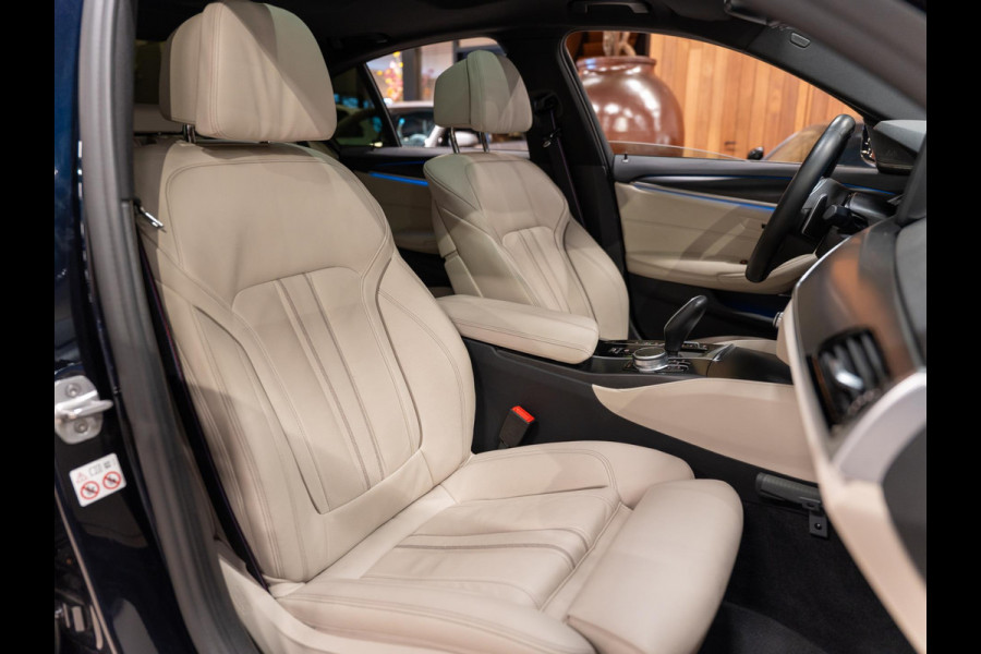 BMW 5 Serie 530e M-Pakket, Shadow Line, Laser Light, Pano, Virtual, Leder, 360 Cam, ACC, Ambiënte Light, PDC, Dealer Onderhouden