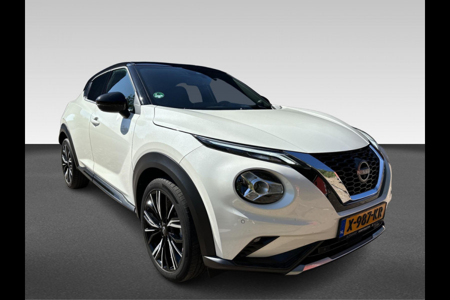 Nissan Juke 1.0 DIG-T N-Design | Half leder stof interieur | 360 graden camera | Navigatie |