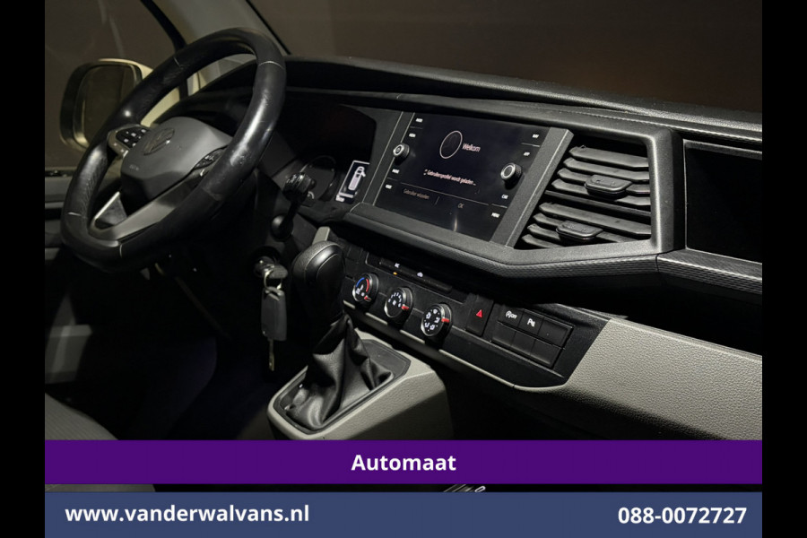 Volkswagen Transporter 2.0 TDI 150pk Automaat L1H1 Euro6 Airco | Navigatie | Camera | Cruisecontrol | Android Auto Parkeersensoren, Bijrijdersbank