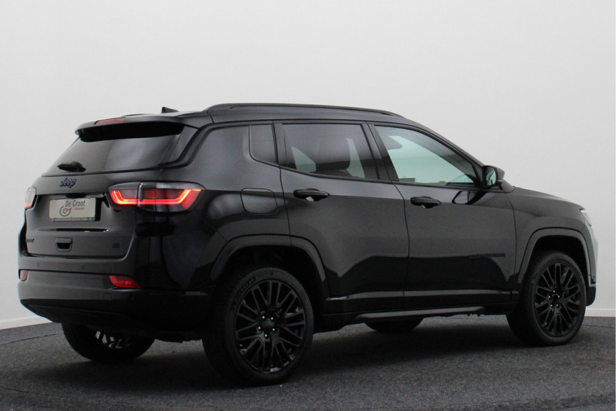 Jeep Compass 4xe 240 Plug-in Hybrid Electric S Leer, Virtual Cockpit, Camera, Apple Carplay, ACC, Rijstrooksensor, 19"