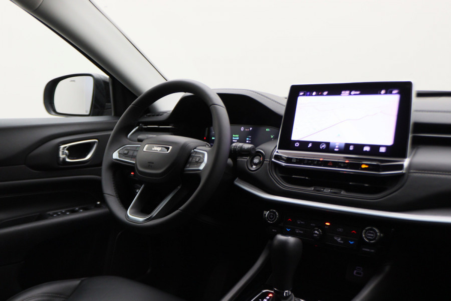 Jeep Compass 4xe 240 Plug-in Hybrid Electric S Leer, Virtual Cockpit, Camera, Apple Carplay, ACC, Rijstrooksensor, 19"