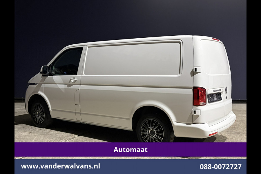 Volkswagen Transporter 2.0 TDI 150pk Automaat L1H1 Euro6 Airco | Navigatie | Camera | Cruisecontrol | Android Auto Parkeersensoren, Bijrijdersbank