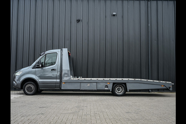 Mercedes-Benz Sprinter 519 3.0 CDI L3 EURO VI-D · NL Auto · Tijhof opbouw · Luchtvering · Trekhaak · Opbergvakken L+R · Distronic · Led · 6 Cillinder ·