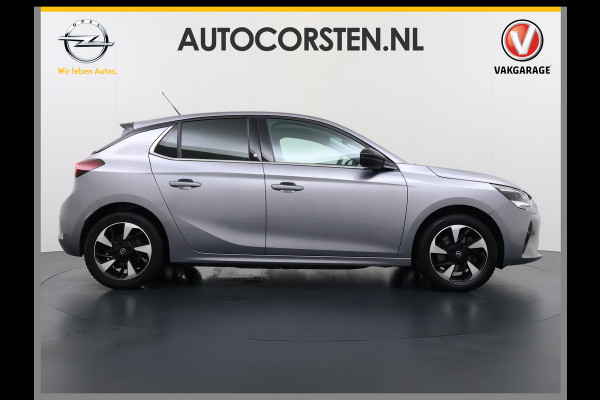 Opel CORSA-E Elegance 50kWh SOH 91% Panoramadak Adap.Cruise Warmtepomp 360°Camera Navi Ecc Apple Carplay Android Auto Pdc Lane Assist Lmv Privacy Glas Regen-Lichtsensor Led Keyless Zeer complete en keurig onderhouden Electrische Opel Corsa