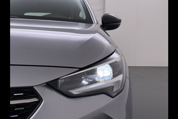 Opel CORSA-E Elegance 50kWh SOH 91% Panoramadak Adap.Cruise Warmtepomp 360°Camera Navi Ecc Apple Carplay Android Auto Pdc Lane Assist Lmv Privacy Glas Regen-Lichtsensor Led Keyless Zeer complete en keurig onderhouden Electrische Opel Corsa