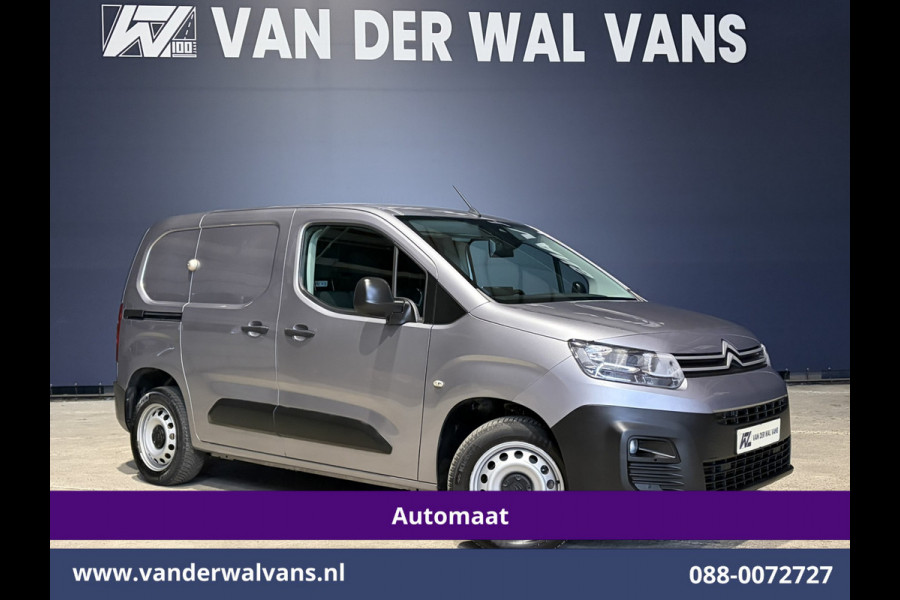 Citroën Berlingo 1.5 BlueHDI 131pk Automaat L1H1 Inrichting Euro6 Airco | 3-Zits | Apple Carplay | Cruisecontrol Android Auto, Parkeersensoren, bijrijdersbank