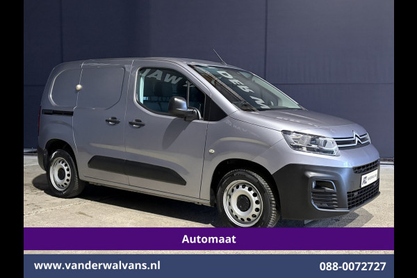 Citroën Berlingo 1.5 BlueHDI 131pk Automaat L1H1 Inrichting Euro6 Airco | 3-Zits | Apple Carplay | Cruisecontrol Android Auto, Parkeersensoren, bijrijdersbank