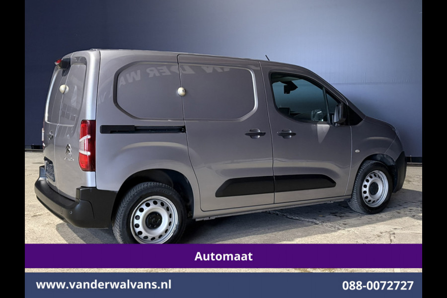Citroën Berlingo 1.5 BlueHDI 131pk Automaat L1H1 Inrichting Euro6 Airco | 3-Zits | Apple Carplay | Cruisecontrol Android Auto, Parkeersensoren, bijrijdersbank