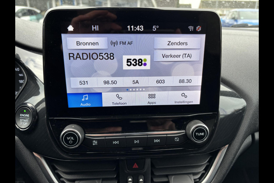 Ford Fiesta 1.0 EcoBoost ST-Line 95pk | Cruise control | Apple Carplay, Android auto | 17 inch velgen | 5 deurs | Climate control