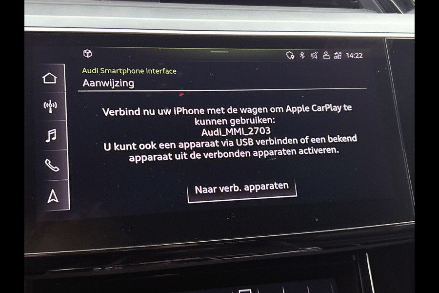 Audi e-tron Sportback 55 quattro Business edition Plus 95 kWh (PANO, STOELVERWARMING, LUCHTVERING, CARPLAY, PARKEERSENSOREN)