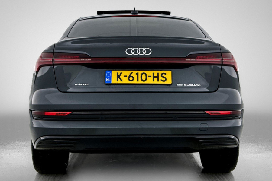 Audi e-tron Sportback 55 quattro Business edition Plus 95 kWh (PANO, STOELVERWARMING, LUCHTVERING, CARPLAY, PARKEERSENSOREN)