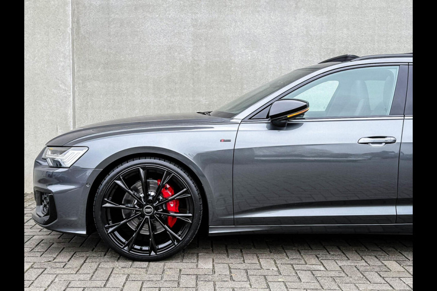 Audi A6 Avant 55TFSI e 367pk Quattro Competition S Edition S-Line FACELIFT! Pano|RS-Kuipstoelen+Memory|HUD|360° View|B&O|HD Matrix