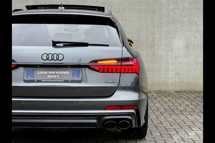 Audi A6 Avant 55TFSI e 367pk Quattro Competition S Edition S-Line FACELIFT! Pano|RS-Kuipstoelen+Memory|HUD|360° View|B&O|HD Matrix