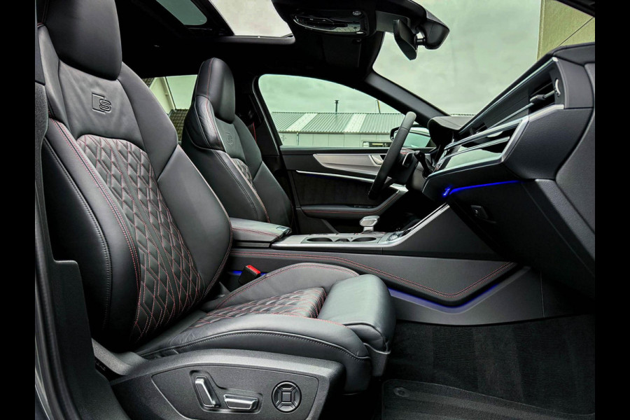 Audi A6 Avant 55TFSI e 367pk Quattro Competition S Edition S-Line FACELIFT! Pano|RS-Kuipstoelen+Memory|HUD|360° View|B&O|HD Matrix