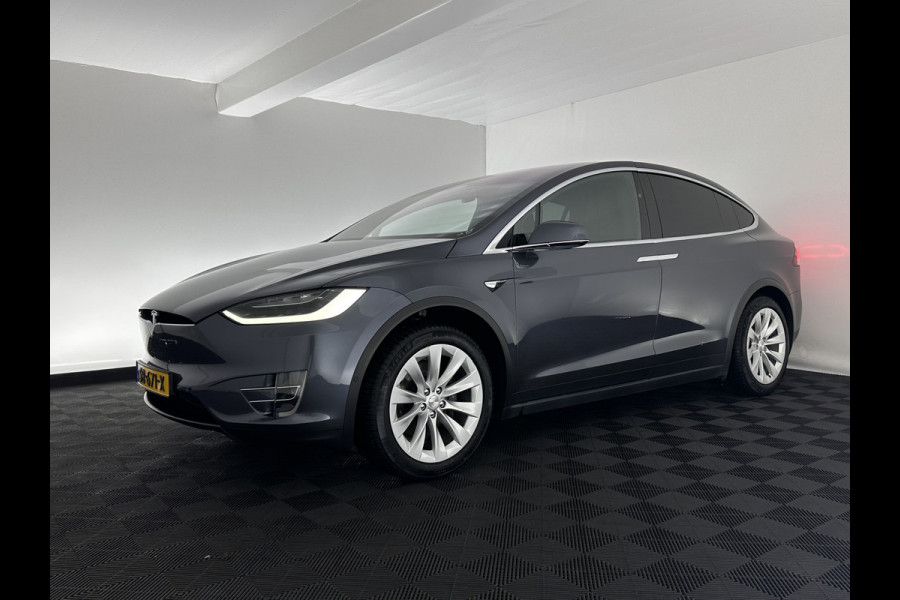 Tesla Model X 75D Base 7-Pers. [ 3-Fase-17kW ] {SOH-88%} Aut. *PANO-WINDOW | AUTOPILOT | LEATHER-FABRIC | TOPVIEW | NAVI-FULLMAP | FULL-LED | AIRSUSPENSION | DIGI-COCKPIT | KEYLESS | CAMERA | DAB+ | HEATED-COMFORTSEATS | 20''ALU*