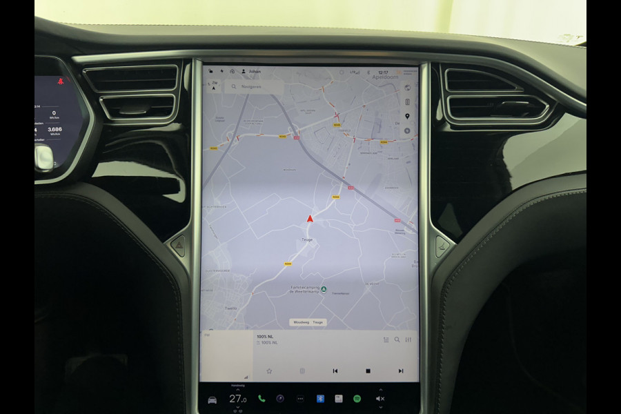 Tesla Model X 75D Base 7-Pers. [ 3-Fase-17kW ] {SOH-88%} Aut. *PANO-WINDOW | AUTOPILOT | LEATHER-FABRIC | TOPVIEW | NAVI-FULLMAP | FULL-LED | AIRSUSPENSION | DIGI-COCKPIT | KEYLESS | CAMERA | DAB+ | HEATED-COMFORTSEATS | 20''ALU*