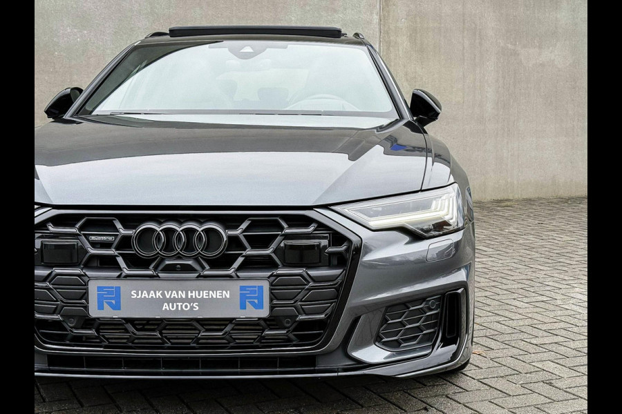 Audi A6 Avant 55TFSI e 367pk Quattro Competition S Edition S-Line FACELIFT! Pano|RS-Kuipstoelen+Memory|HUD|360° View|B&O|HD Matrix