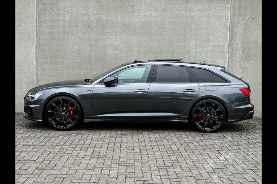Audi A6 Avant 55TFSI e 367pk Quattro Competition S Edition S-Line FACELIFT! Pano|RS-Kuipstoelen+Memory|HUD|360° View|B&O|HD Matrix