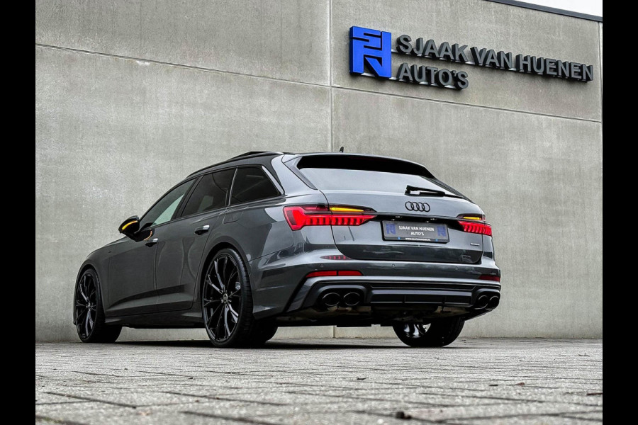 Audi A6 Avant 55TFSI e 367pk Quattro Competition S Edition S-Line FACELIFT! Pano|RS-Kuipstoelen+Memory|HUD|360° View|B&O|HD Matrix