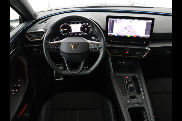 CUPRA Leon 1.4 e-Hybrid VZ Business | 245pk | Origineel NL | Trekhaak | Stuurverwarming |  Carplay | Adaptive cruise | Sfeerverlichting | Navigatie | Parkeerhulp | Keyless | PHEV | Plug In