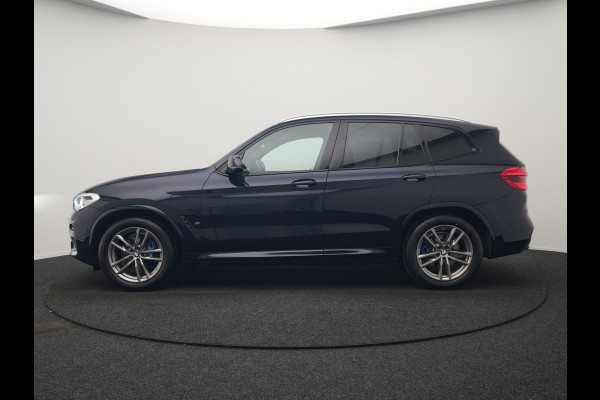 BMW X3 xDrive30e M Sport Plug In Hybrid 293pk Dealer O.H. PHEV | Head Up | 360 Camera | Lederen Sportstoelen Verwarmd | Sfeerverlichting | Keyless | Blis | Virtual | Navigatie | DAB | Cruise Control | Carbon Schwarz Metallic |