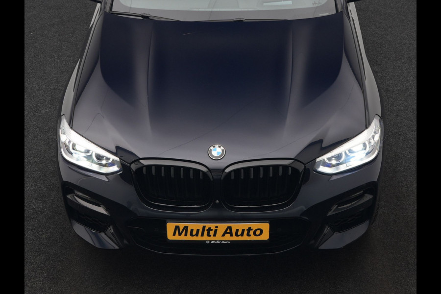 BMW X3 xDrive30e M Sport Plug In Hybrid 293pk Dealer O.H. PHEV | Head Up | 360 Camera | Lederen Sportstoelen Verwarmd | Sfeerverlichting | Keyless | Blis | Virtual | Navigatie | DAB | Cruise Control | Carbon Schwarz Metallic |
