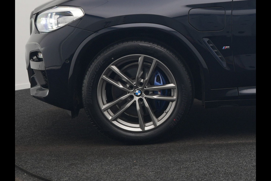 BMW X3 xDrive30e M Sport Plug In Hybrid 293pk Dealer O.H. PHEV | Head Up | 360 Camera | Lederen Sportstoelen Verwarmd | Sfeerverlichting | Keyless | Blis | Virtual | Navigatie | DAB | Cruise Control | Carbon Schwarz Metallic |