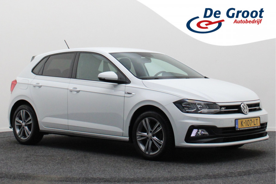 Volkswagen Polo 1.0 TSI Highline Business R-Line Leder/Stof, Virtual Cockpit, ACC, Apple Carplay, Climate, PDC, DAB, 16''