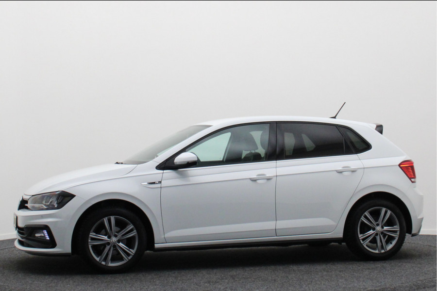 Volkswagen Polo 1.0 TSI Highline Business R-Line Leder/Stof, Virtual Cockpit, ACC, Apple Carplay, Climate, PDC, DAB, 16''