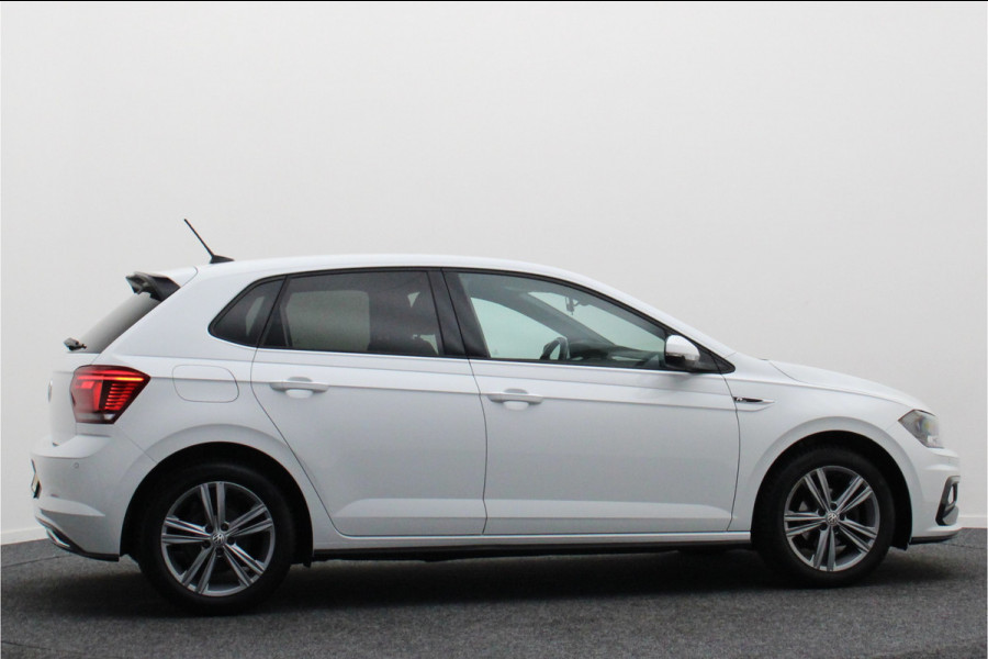 Volkswagen Polo 1.0 TSI Highline Business R-Line Leder/Stof, Virtual Cockpit, ACC, Apple Carplay, Climate, PDC, DAB, 16''