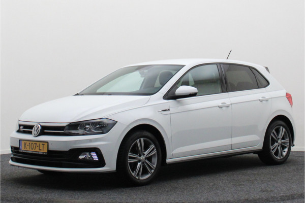 Volkswagen Polo 1.0 TSI Highline Business R-Line Leder/Stof, Virtual Cockpit, ACC, Apple Carplay, Climate, PDC, DAB, 16''