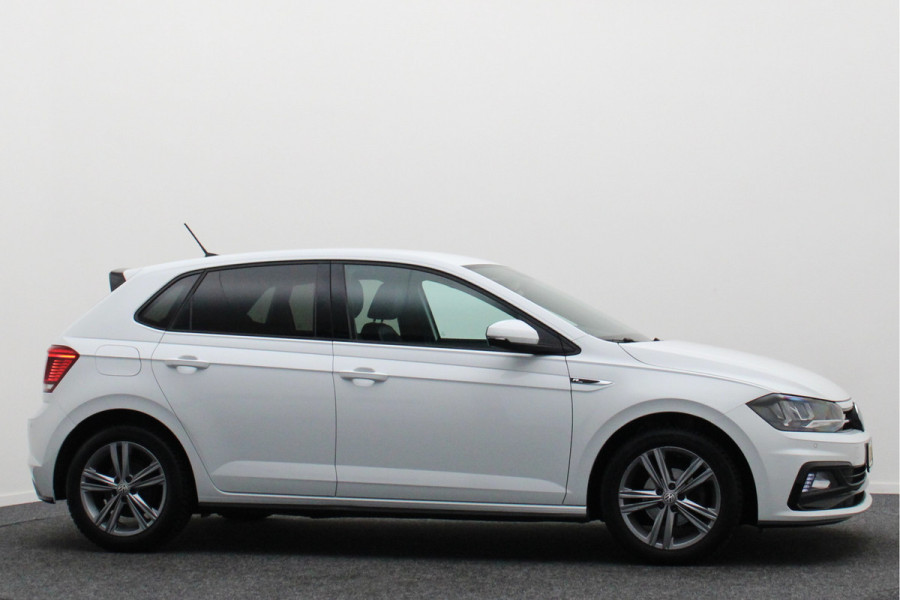 Volkswagen Polo 1.0 TSI Highline Business R-Line Leder/Stof, Virtual Cockpit, ACC, Apple Carplay, Climate, PDC, DAB, 16''