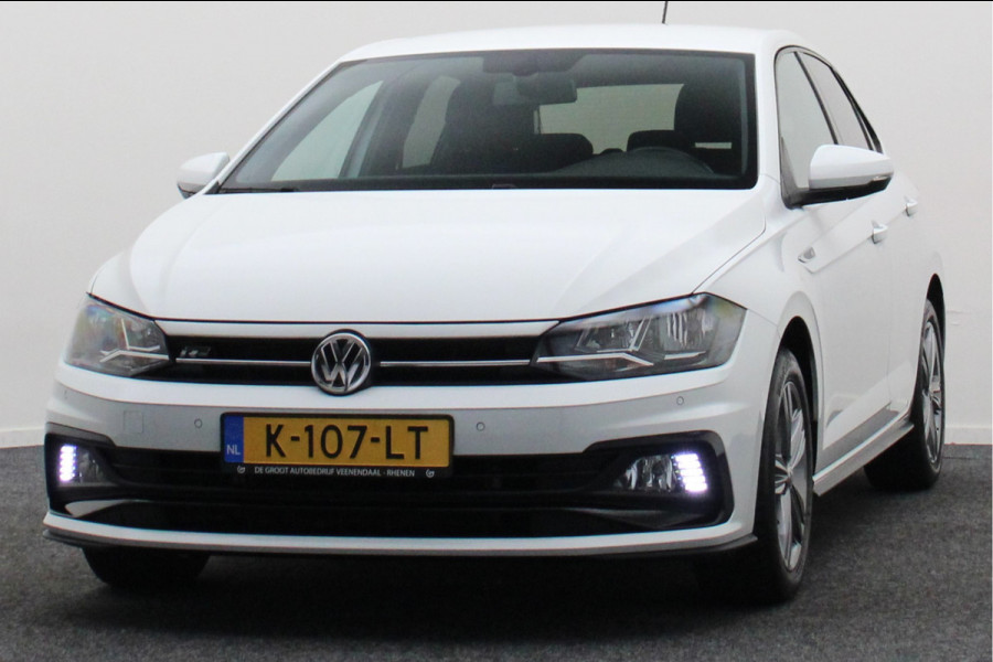 Volkswagen Polo 1.0 TSI Highline Business R-Line Leder/Stof, Virtual Cockpit, ACC, Apple Carplay, Climate, PDC, DAB, 16''
