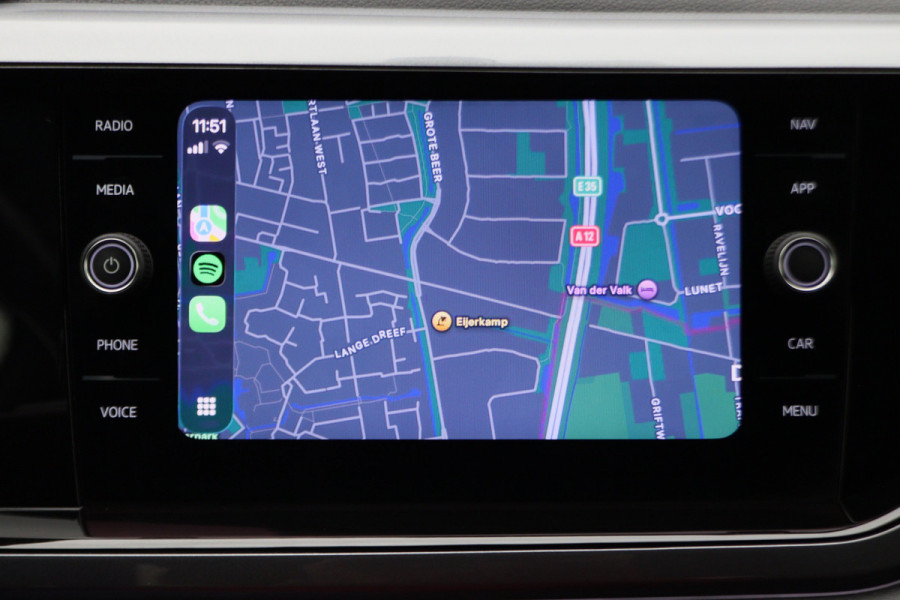 Volkswagen Polo 1.0 TSI Highline Business R-Line Leder/Stof, Virtual Cockpit, ACC, Apple Carplay, Climate, PDC, DAB, 16''