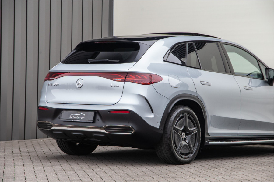 Mercedes-Benz EQE SUV 500 4Matic AMG Premium Plus, Vierwielsturing, Pano, Luchtvering, Burmester, Head-up, Distronic, Nightpack, 408pk