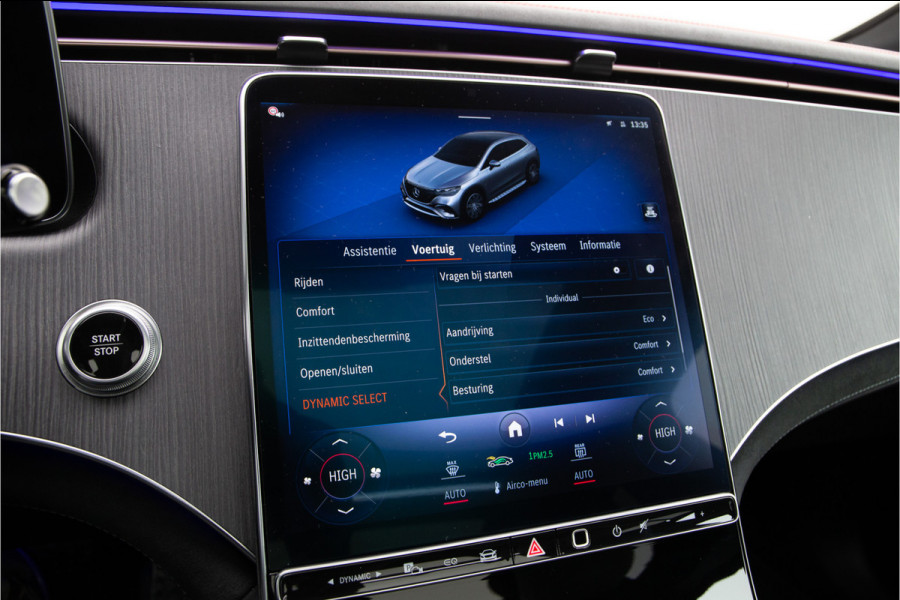 Mercedes-Benz EQE SUV 500 4Matic AMG Premium Plus, Vierwielsturing, Pano, Luchtvering, Burmester, Head-up, Distronic, Nightpack, 408pk