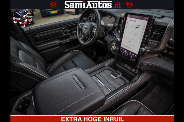 Dodge Ram 1500 Limited Night H.O 540HP 706Nm | Massage + Full Option | De Meest Luxe en Volle Pick-Up in zijn Klasse | Comfortabele Dubbele Cabine met Royale 5 Zitplaatsen | BPM vrij | Nu Leverbaar uit Voorraad | Voorraad Nr 2334 - 5409