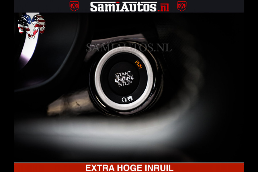 Dodge Ram 1500 Limited Night H.O 540HP 706Nm | Massage + Full Option | De Meest Luxe en Volle Pick-Up in zijn Klasse | Comfortabele Dubbele Cabine met Royale 5 Zitplaatsen | BPM vrij | Nu Leverbaar uit Voorraad | Voorraad Nr 2334 - 5409