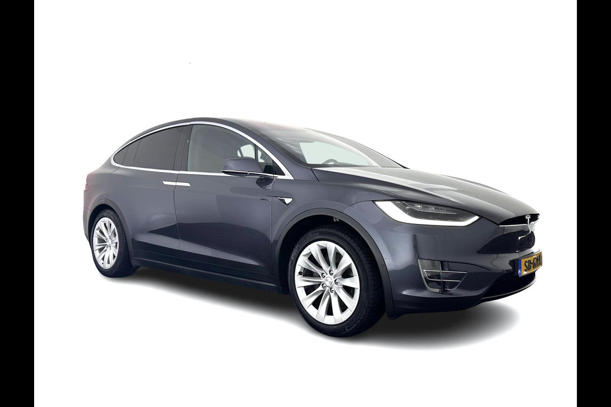 Tesla Model X 75D Base 7-Pers. [ 3-Fase-17kW ] {SOH-88%} Aut. *PANO-WINDOW | AUTOPILOT | LEATHER-FABRIC | TOPVIEW | NAVI-FULLMAP | FULL-LED | AIRSUSPENSION | DIGI-COCKPIT | KEYLESS | CAMERA | DAB+ | HEATED-COMFORTSEATS | 20''ALU*