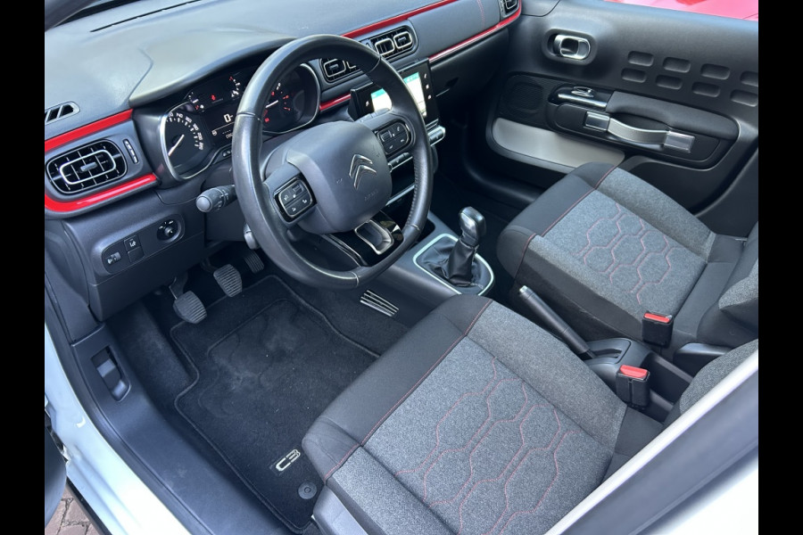 Citroën C3 1.2 Shine Navi, Camera, Carplay, 17" LMV, Trekhaak afn.