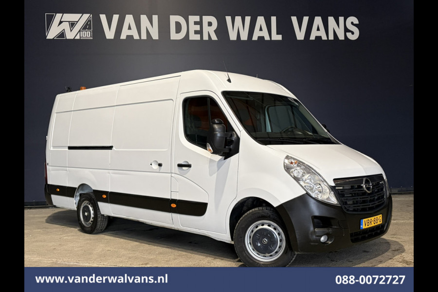 Opel Movano 2.3 CDTI 164pk L4H2 Euro6 Airco | Omvormer | Camera | Navigatie | 2500kg Trekhaak Cruisecontrol, Parkeersensoren